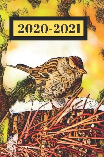 Cute Yellow Chickadee in the Snow Dated Calendar Planner 2 years To-Do Lists, Tasks, Notes Appointments: Small Pocket/Purse Size at-A-Glance Schedule Gift Notebook for Bird Lovers(23 Years: Jan 2020 - Dec 2021, 25 Months Weekly Planner Book)