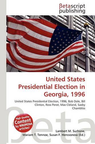 United States Presidential Election in Georgia, 1996