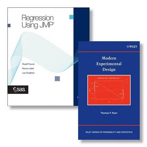 SAS Regression Using Jmp® Set + Modern Experimental Design Set