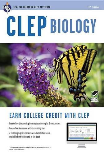 Clep(r) Biology Book + Online