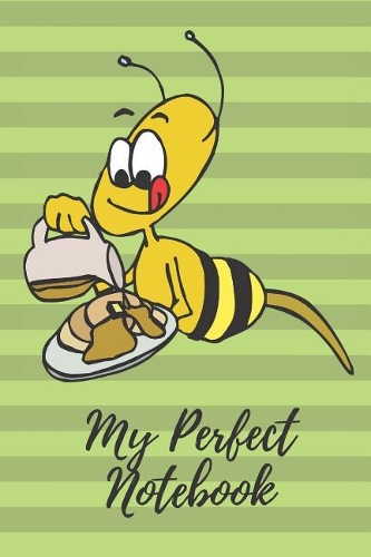 My Perfect Notebook: Notebook Sketchbook Journal For School Kids with Animal Bee, Perfect for Drawing Writing Painting Doodling