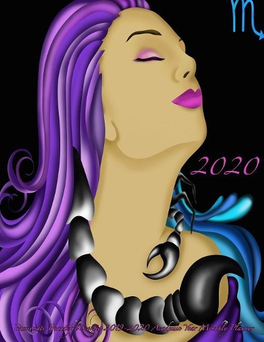 2020- Passionate Beautiful Scorpio 2019-2020 Academic Year Monthly Planner