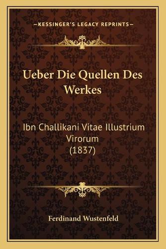 Ueber Die Quellen Des Werkes