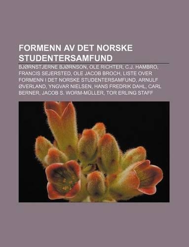 Formenn AV Det Norske Studentersamfund