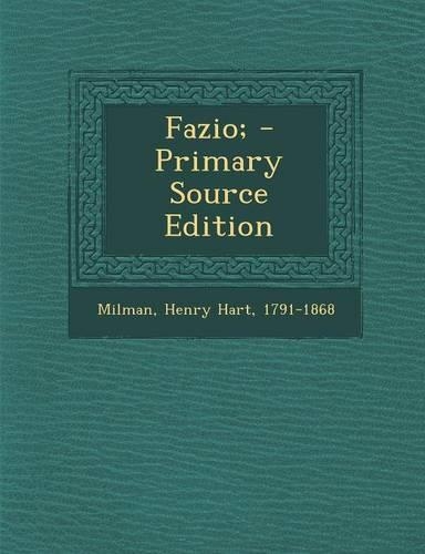 Fazio; - Primary Source Edition