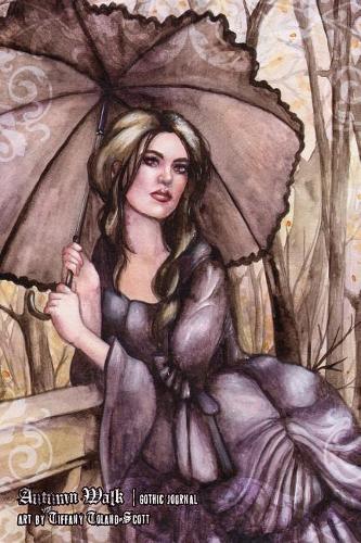 Autumn Walk Gothic Journal