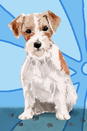 Journal Notebook For Dog Lovers, Jack Russell Terrier Sitting Pretty 6