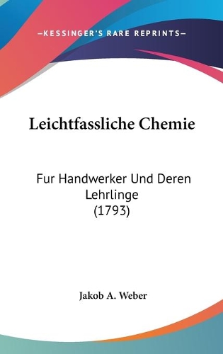 Leichtfassliche Chemie