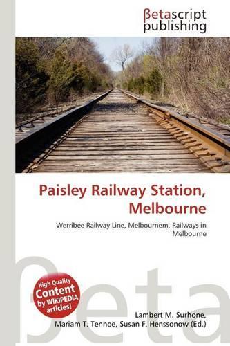Paisley Railway Station, Melbourne