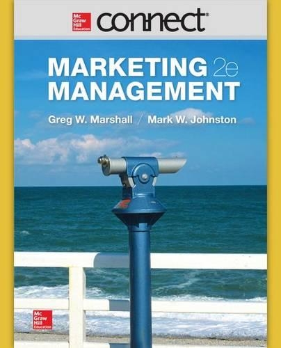 Connect Marketing with Learnsmart 1 Semester Access Card for Marketing Management