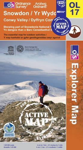 Snowdon: (Sheet OL17 OS Explorer Map Active)