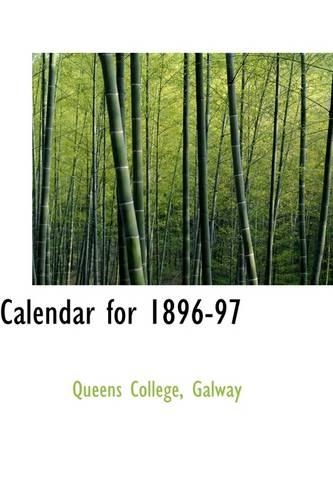 Calendar for 1896-97: (English)