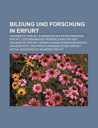 Bildung Und Forschung in Erfurt