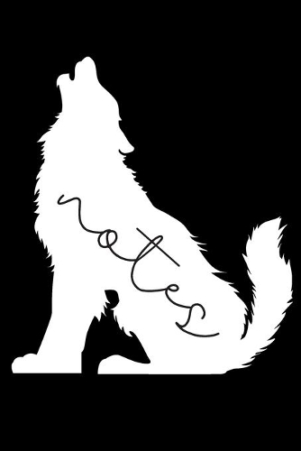 Notes: Elegant Wolf Lined Journal 6x9, Perfect Gift For Boys and Animal Lovers, 120 Pages, Notebook For Everyday Use