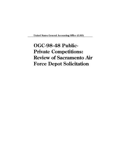 Ogc-98-48 Public-Private Competitions