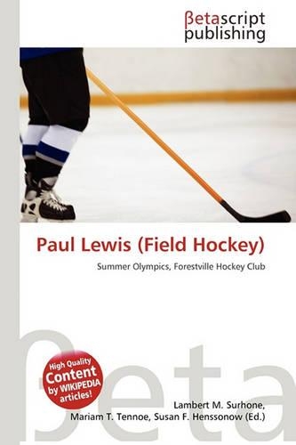 Paul Lewis (Field Hockey): (English)