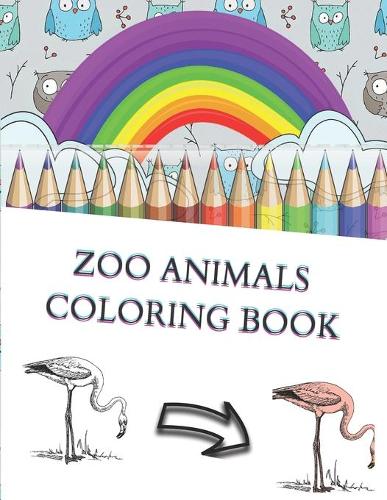 zoo animals coloring book