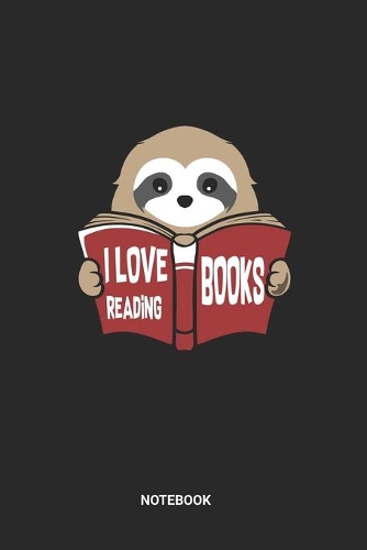 I Love Reading Books Notebook