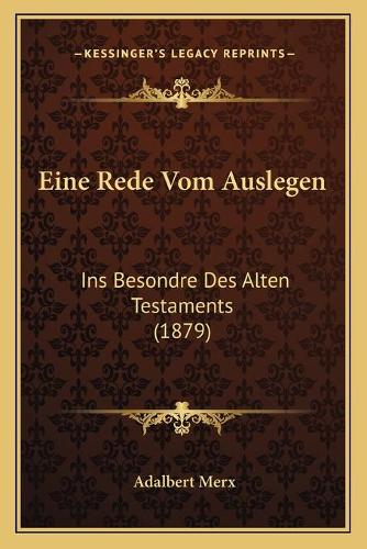 Eine Rede Vom Auslegen