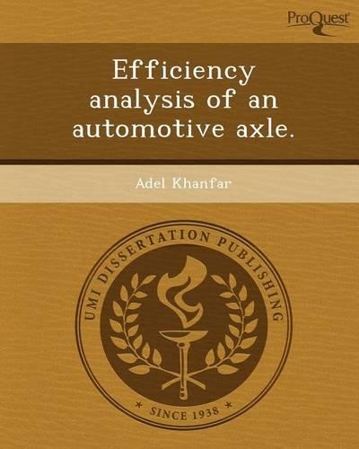 Efficiency Analysis of an Automotive Axle: (English)