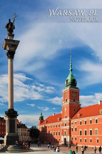 Warsaw, PL Notebook: 150 Page Notebook Journal Diary