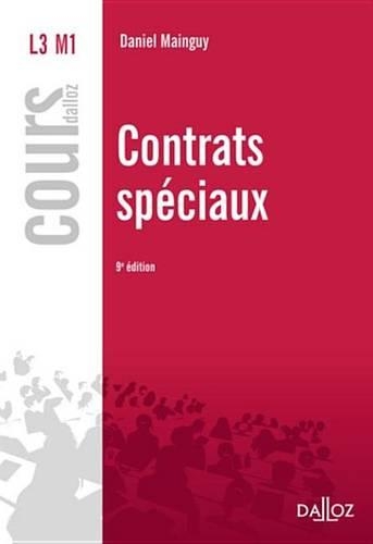 Contrats Speciaux