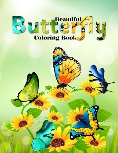 Beautiful butterfly coloring books for adults