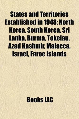 States and Territories Established in 1948