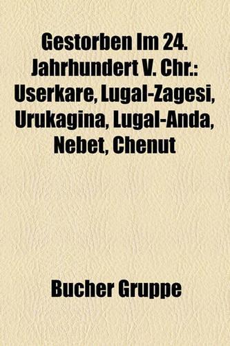 Gestorben Im 24. Jahrhundert V. Chr.