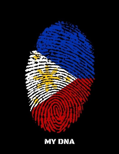 My DNA: Diary For Dreamers, Notebook To Record Dreams, Guided Dream Journal Log Book For Philippines Lovers, Filipinos And People With Filipino Roots (8.5 x