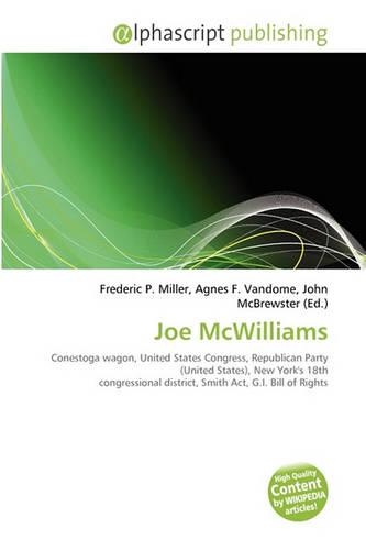 Joe McWilliams: (English)
