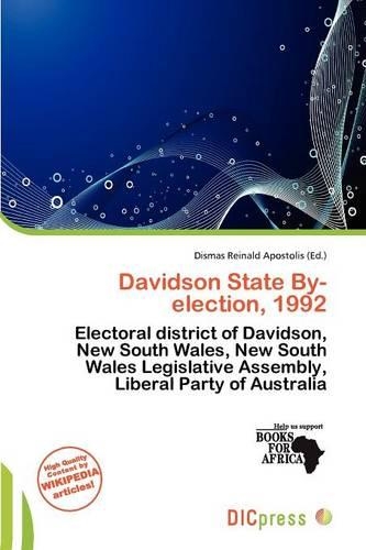 Davidson State By-Election, 1992