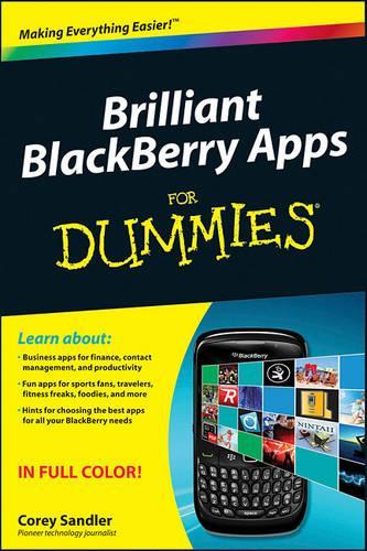 Brilliant BlackBerry Apps For Dummies