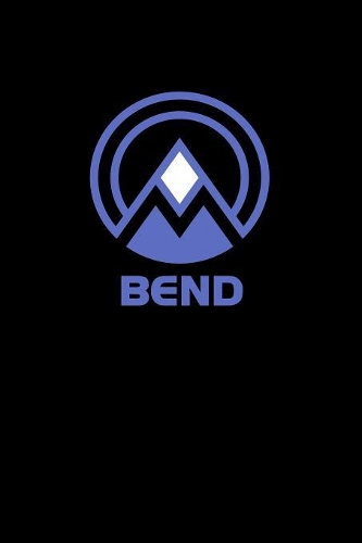 Bend: Oregon Notebook With Lined Wide Ruled White Paper For Work, Home or School. Blank Notepad Journal For Skiing And Snowboarding Fans.