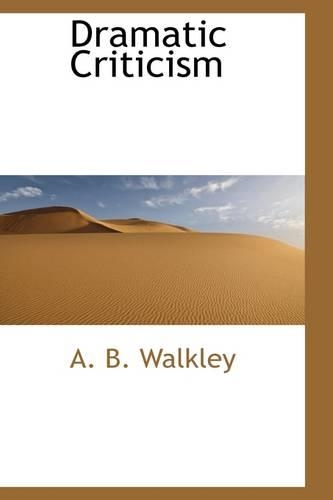 Dramatic Criticism: (English)