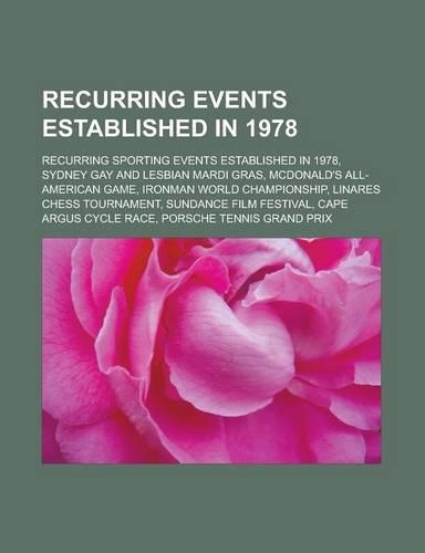 Recurring Events Established in 1978