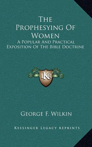 The Prophesying of Women