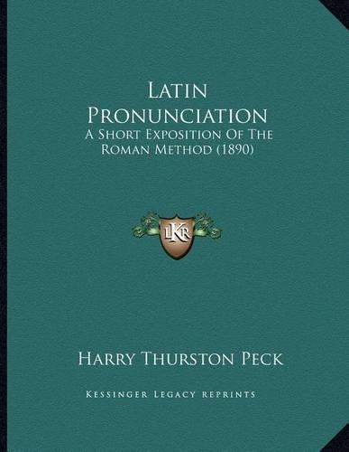 Latin Pronunciation