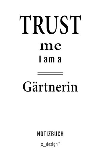 Notizbuch für Gärtner / Gärtnerin