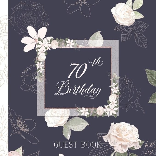 70th Birthday Guest Book