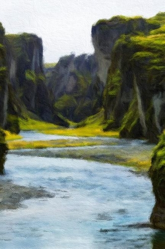 River Outlet - Blank Notebook