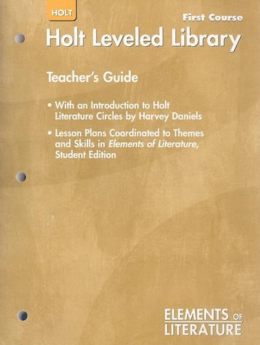 Holt Leveled Library, First Course