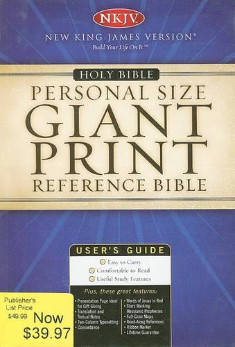 Personal Size Giant Print Reference Bible-NKJV