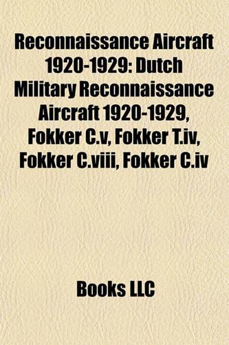 Reconnaissance Aircraft 1920-1929