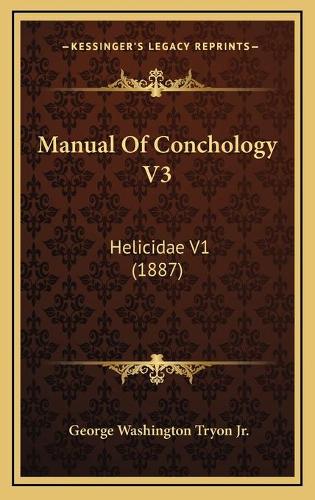Manual Of Conchology V3