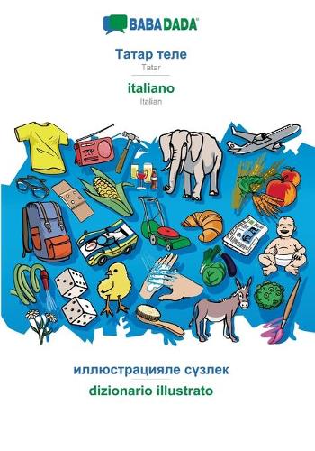 Tatar (cyrillic characters) (in cyrillic script) - italiano, visual dictionary