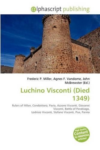 Luchino Visconti (Died 1349): (English)