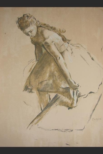 The Stifled Ballerina: Let's take a look at what the big auction houses fear(7 Edgar Degas)