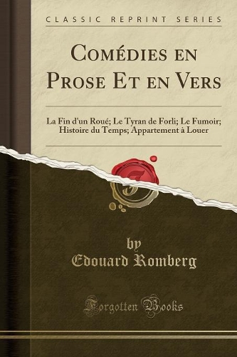 Comédies En Prose Et En Vers