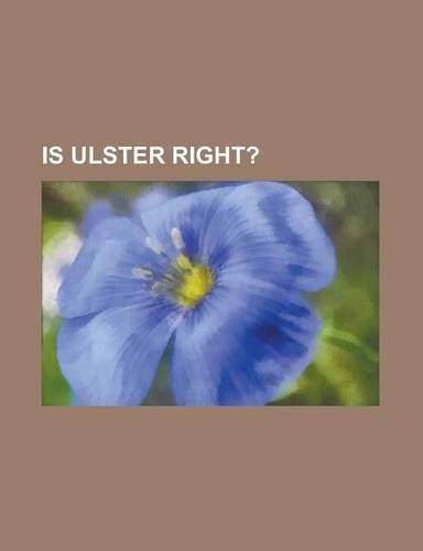 Is Ulster Right?
